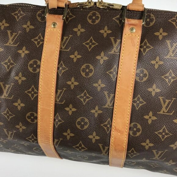 LOUIS VUITTON Monogram Keepall Bandouliere 45 M41418 Boston bag - Picture 6 of 15